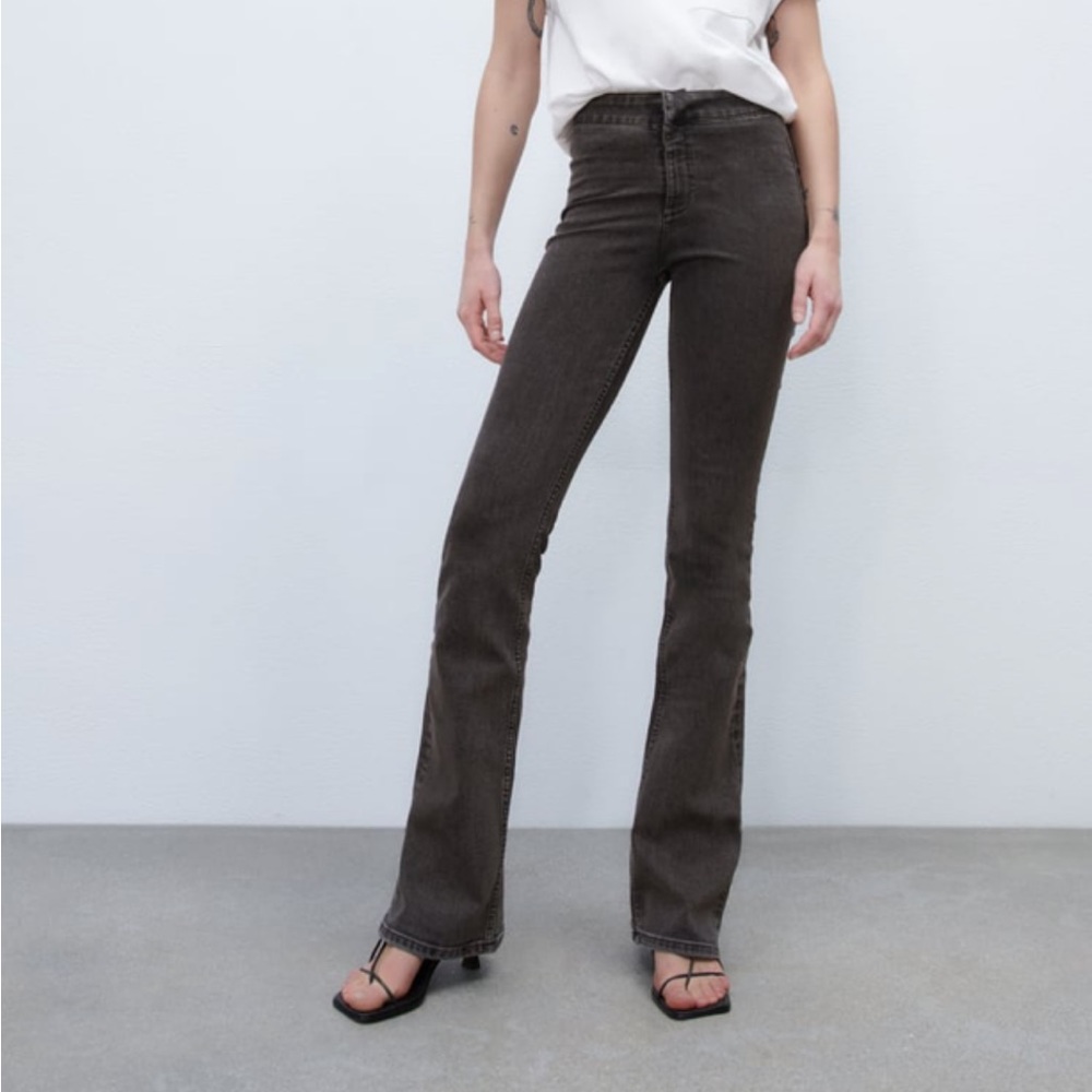 Zara Flared Skinny Jeans